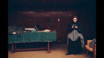 A moment before the world changed / behind the stage of Gulbenkian Foundation/ 8th March 2020