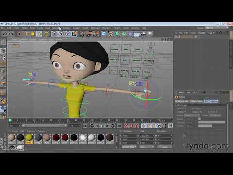 0.4 Обзор настроек персонажа Cinema 4D. Курс "Основы анимации персонажа"