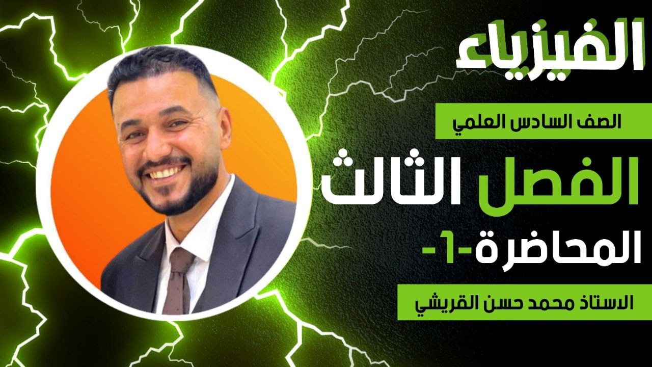 محاضرة رقم 1 / التيار المتناوب /  الفصل الثالث / فيزياء السادس العلمي