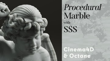 Cinema 4D QuickTip - Procedural Marble (Octane)