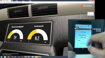 Connected Car Demo controlled from Mobile