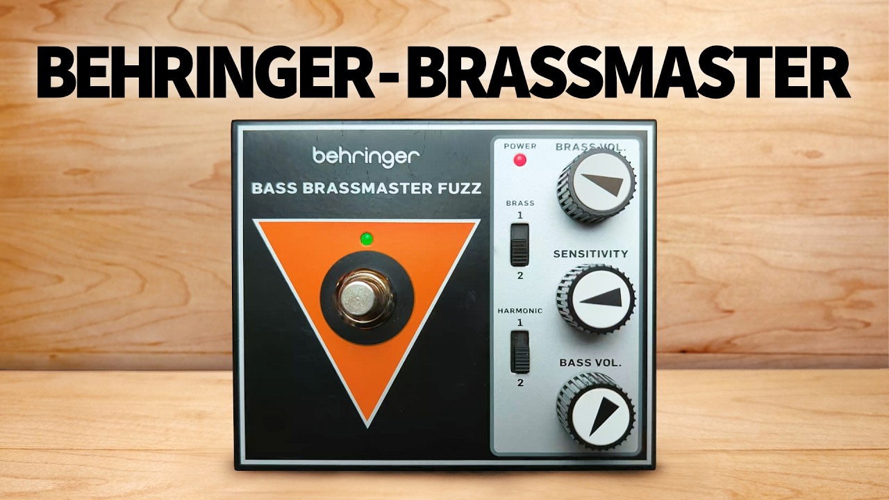 Behringer - Bass Brassmaster Fuzz - YouTube
