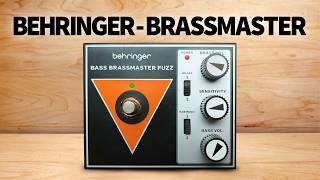 と*ん様 Behringer BASS BRASSMASTER FUZZ Behringer - Bass Brassmaster Fuzz - YouTube