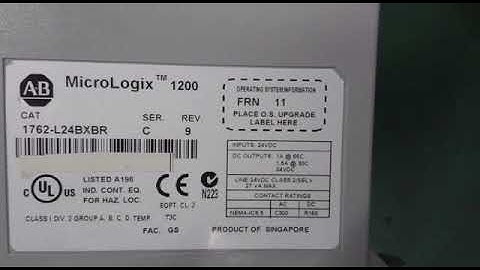Allen Braddley MicroLogix 1200 PLC Repairs by Dynamics Circuit (S) Pte. Ltd.
