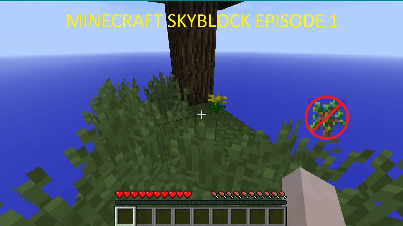 Minecraft Skyblock 3 06 Ep 1 NO SAPLINGS YouTube