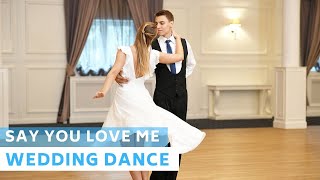 Say You love me - Jessie Ware | Wedding Dance Choreography Resimi