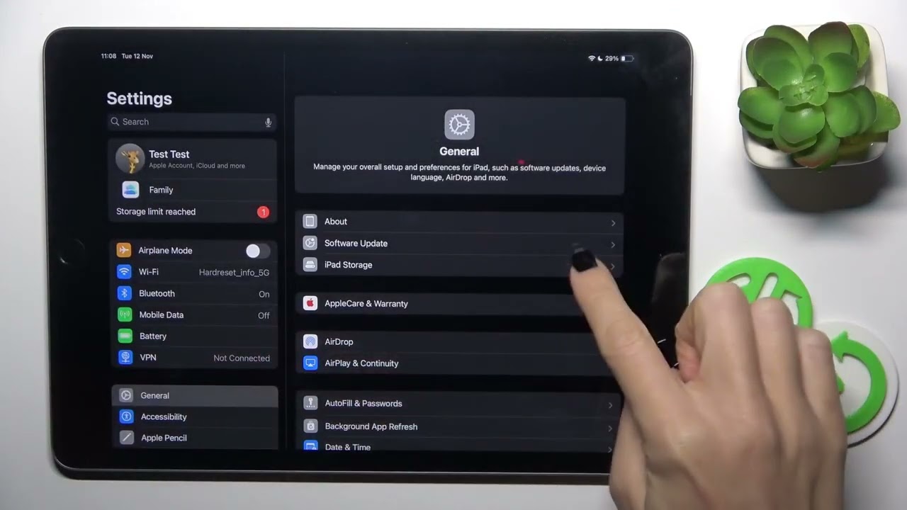iPad確認 APPLE iPad 10.2 (2021) Wi‑Fi + Cellular – IMEI番号の確認方法 - YouTube