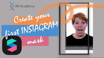 Lesson 2 - Create your first Instagram mask in 6 min, Spark AR tutorial
