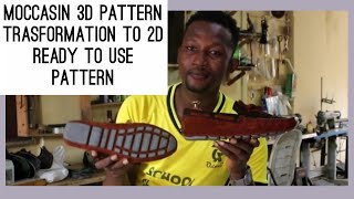 moccasin  pattern  making   [ shoemaking tutorial ] Wealth