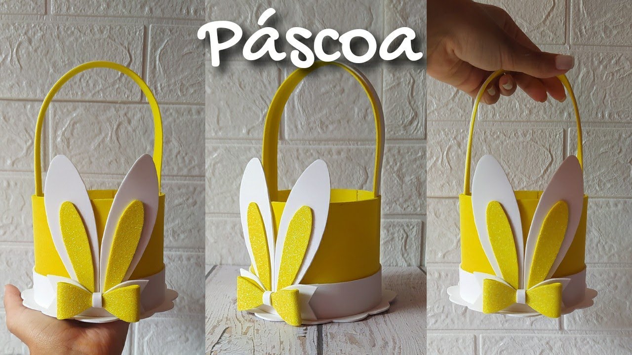 Lembrancinha simples de páscoa 2023 para gastar pouco