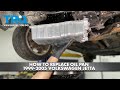 How to Replace Oil Pan 1999-2005 Volkswagen Jetta