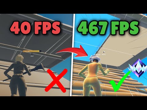 How to INSTANTLY BOOST FPS in FORTNITE (FPS OPTIMIZATION)