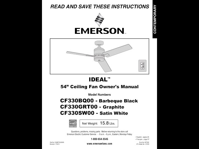 Emerson Cf330bq00 01 Pdf Manual You