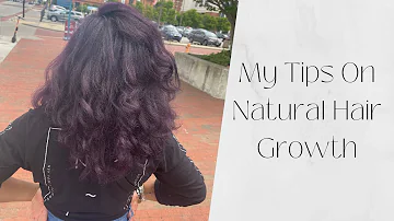 My Tips For Natural Hair Growth!!