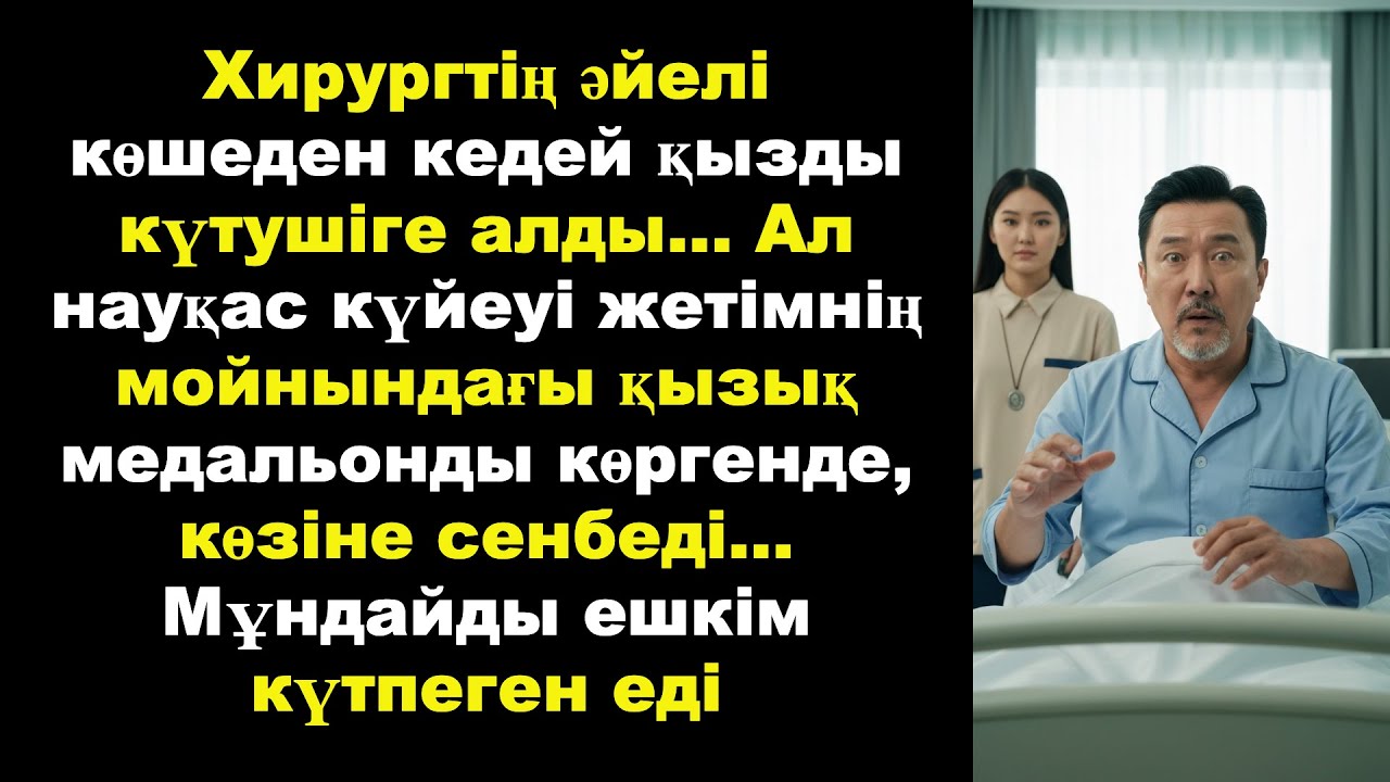 Хирургтің әйелі көшеден кедей қызды күтушіге алды... Ал науқас күйеуі жетімнің мойнындағы қызық