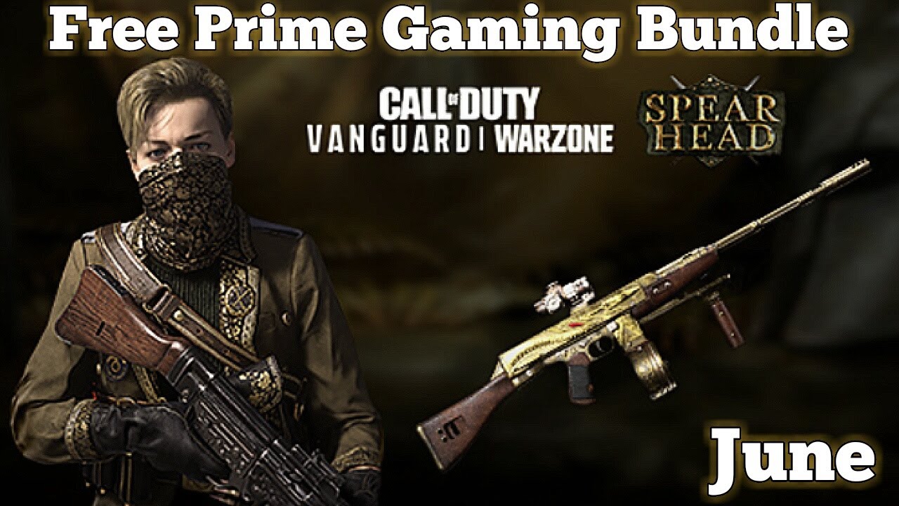 How to claim the CoD Vanguard & Warzone Spear Head Bundle from Prime Gaming