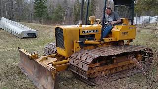 John Deere 350 B wide track dozer with 9 ft 6way blade. Online auction at bennettauctionservice.com