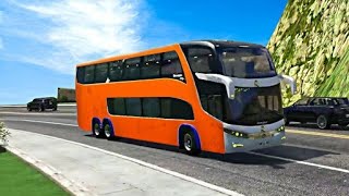Mountain Offroad Bus Simulator Drive 3D Awesome Graphics -Andriod Gameplay FHD screenshot 3