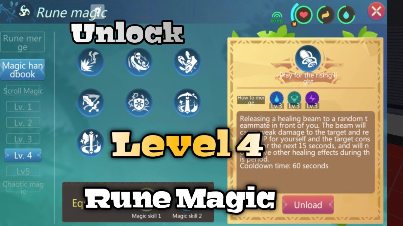 Utopia Origin : Tips And Trick // Unlocked Rune Magic Level 4 ...