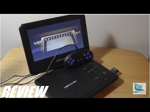 REVIEW: DBPower Portable DVD Player w. Game Function!