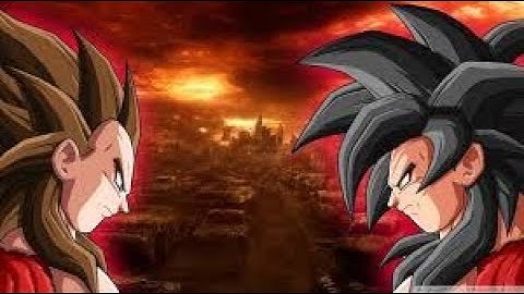 DRAGON BALL XENOVERSE 2 Ssj4 Goku vs Ssj4 Vegeta