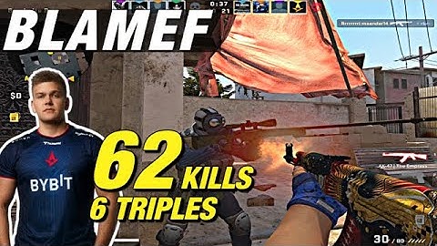 blameF mirage game (62 kills, CRAZY GAME 😨) CSGO blameF POV