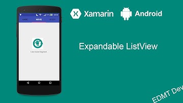 Xamarin Android Tutorial - Expandable ListView