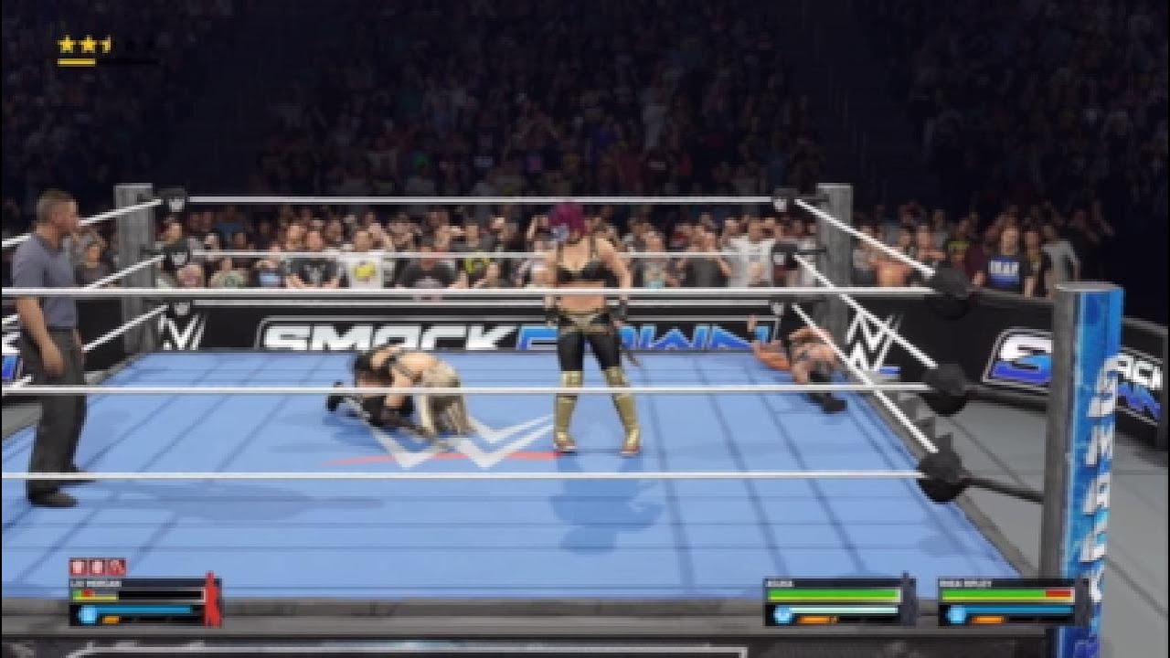 WWE2k25_1vs2 Tornado tag