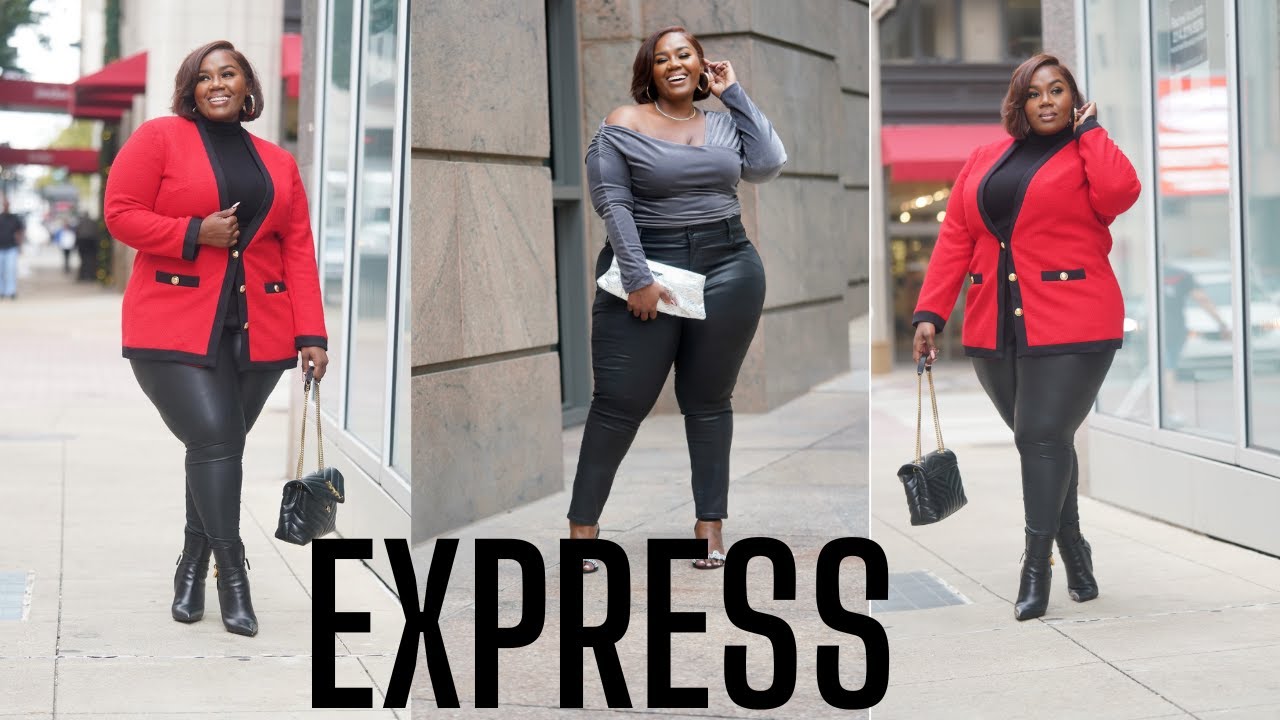I've got my party pants on  A holiday look with Express