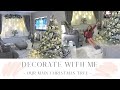 DECORATE FOR CHRISTMAS WITH US | My Main Christmas Tree | Living Room Christmas Tree Decorating 2020