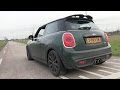 Stock mini cooper s f56 acceleration sound