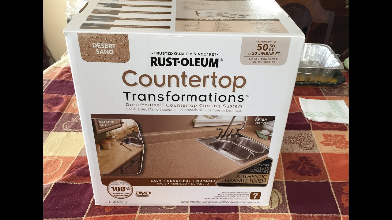 Countertop Transformations Unboxing Youtube