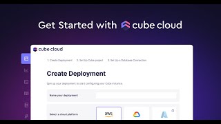 Get Started with Cube Cloud and Snowflake