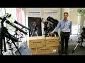 Celestron CGX800 part 1: introduction and unboxing the Cassegrain telescope