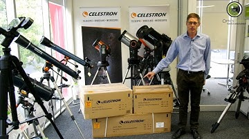 Celestron CGX800 part 1: introduction and unboxing the Cassegrain telescope