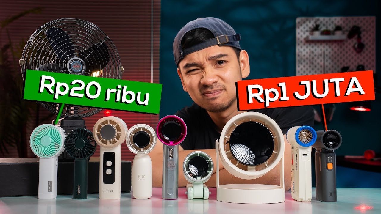 Kondangan panas, jadi saya beli kipas mini 20ribu - 1 JUTA!