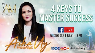 4 KEYS TO MASTER SUCCESS