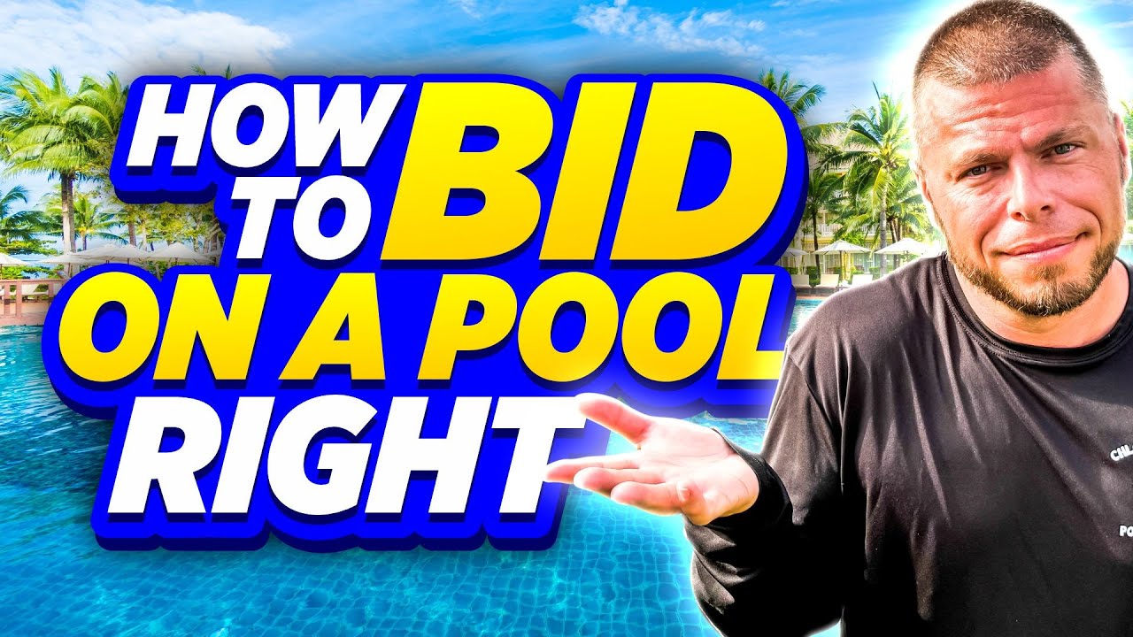 Pool Business Help How To Bid On a Pool Tips & Tricks YouTube