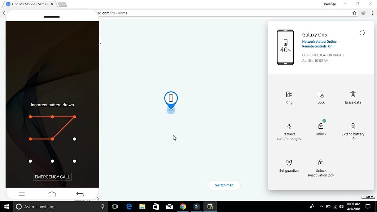 How to remove pattern/fingerprint lock on samsung using your account || No root