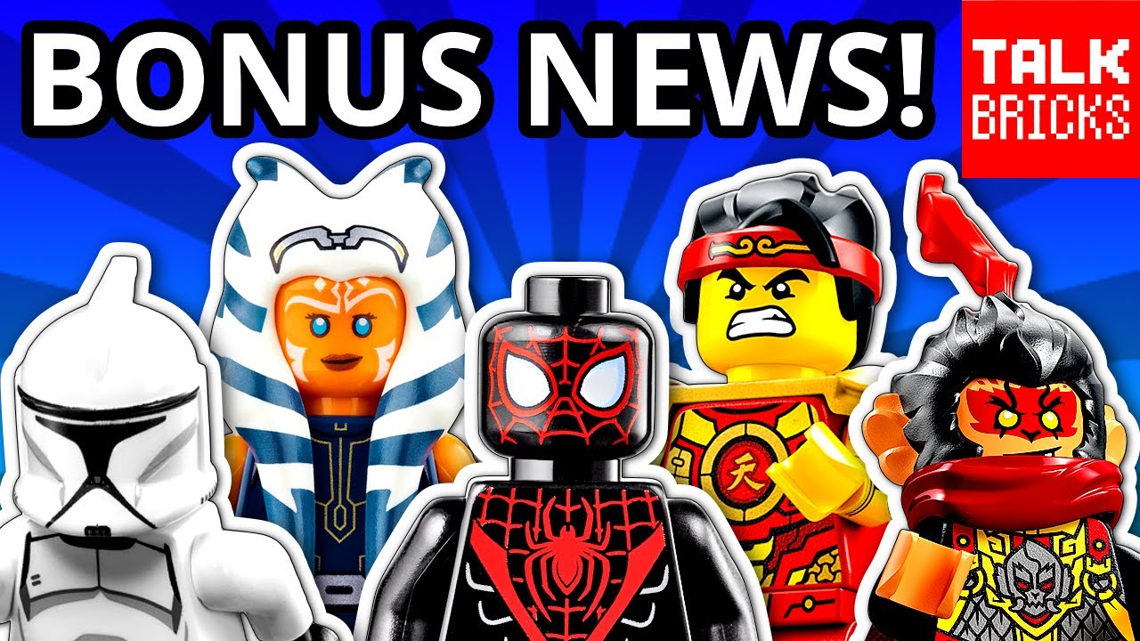 BONUS LEGO NEWS! Clone Troopers! Monkie Kid in Space?! Spider-Man! Best Black Friday Deals!