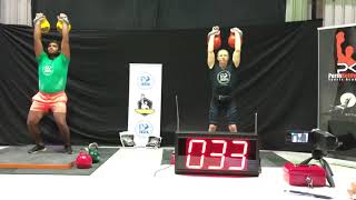 Толчок: 28+28кг/106/10м. Jerk: 28+28kg/106/10m