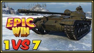 Object 430 Version II - 12 Kills - 1 VS 7 - World of Tanks Gameplay