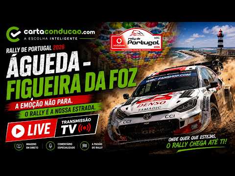 ​🔴 Aula de Condução - RALLY DE PORTUGAL - LIVE