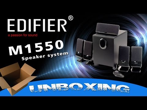 EDIFIER M1550 5.1 Speakers Greek Unboxing