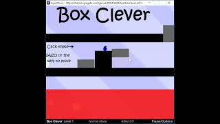 Speedrun Attempt - Box Clever Level 1 (1P)