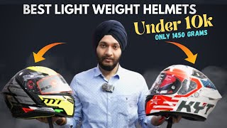 BEST LIGHT WEIGHT HELMETS UNDER 10K | KYT | MT | BILMOLA