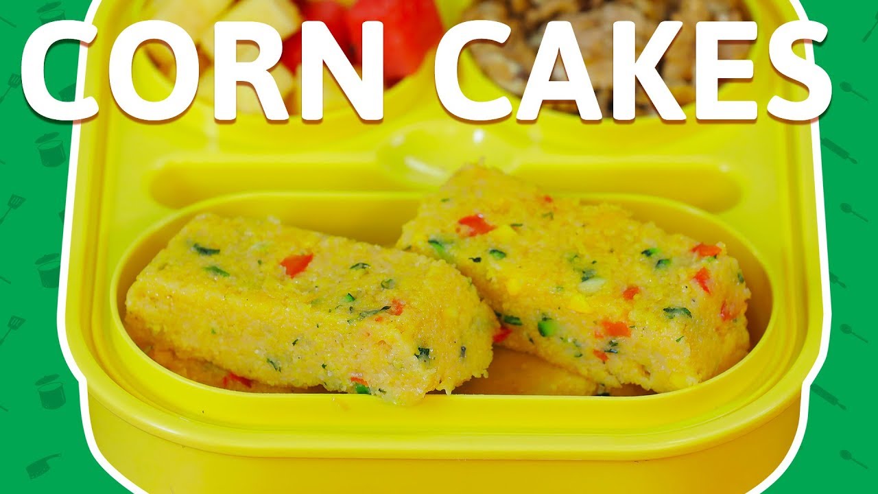 Cheese Corn Cake | How To Make Corn Cake With Vegetables | Quick & Easy Tiffin Recipe For Kids | India Food Network