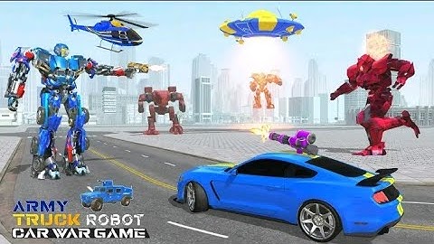 Army Truck Robot Battle Game - Android Gameplay