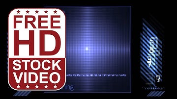 Free Stock Videos – animated hi tech digital blue UI with random numbers and motion graphics
