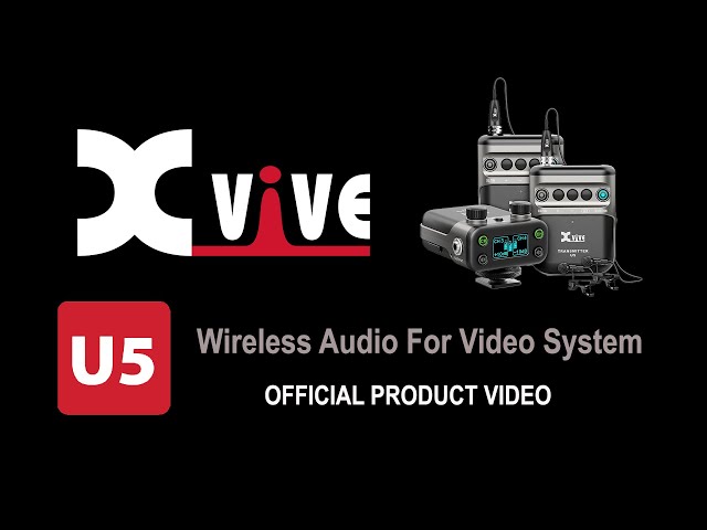 Радіосистема для відеокамер із петличними мікрофонами XVIVE U5 Wireless Audio for Video System